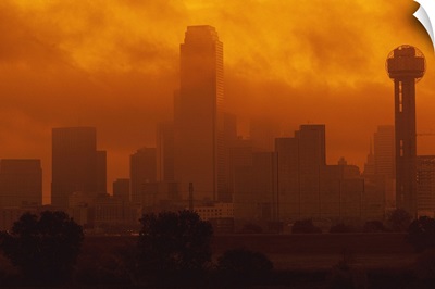 Smog in the City, Dallas, Texas