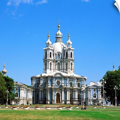 Smolny Convent in Saint Petersburg, Russia