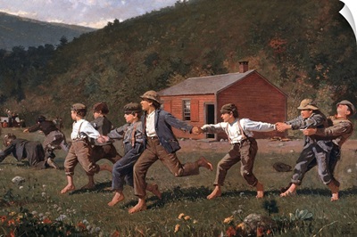 Snap The Whip By Winslow Homer