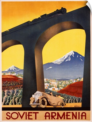 Soviet Armenia Poster