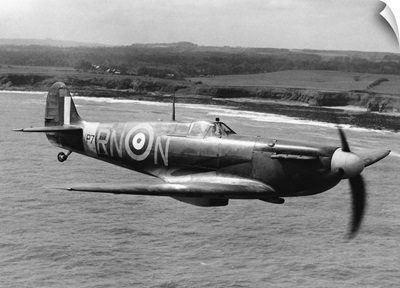 Spitfire In Flight