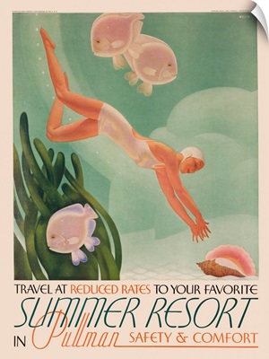 Summer Resort Travel Poster