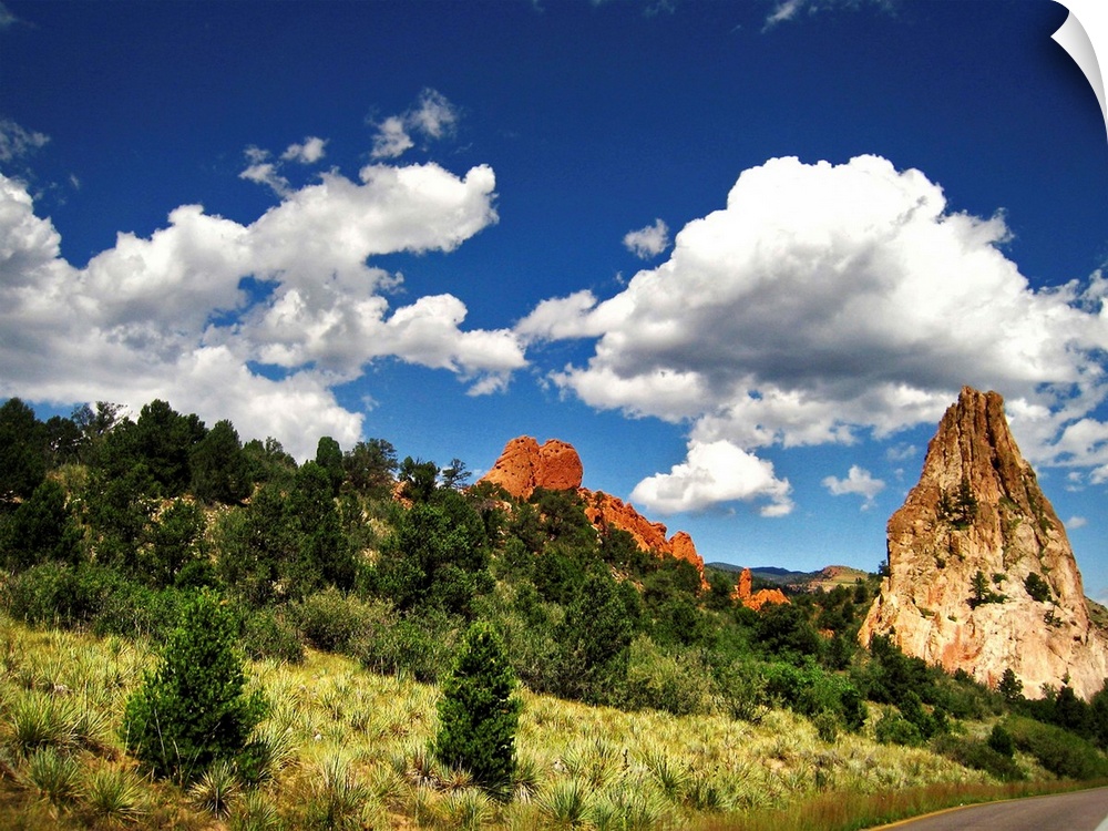 Colorado Springs, CO, colorado, garden of gods, USA, America.