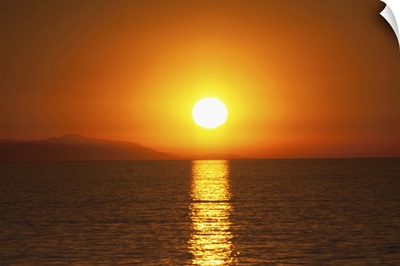 Sunset over Santa Catalina Island