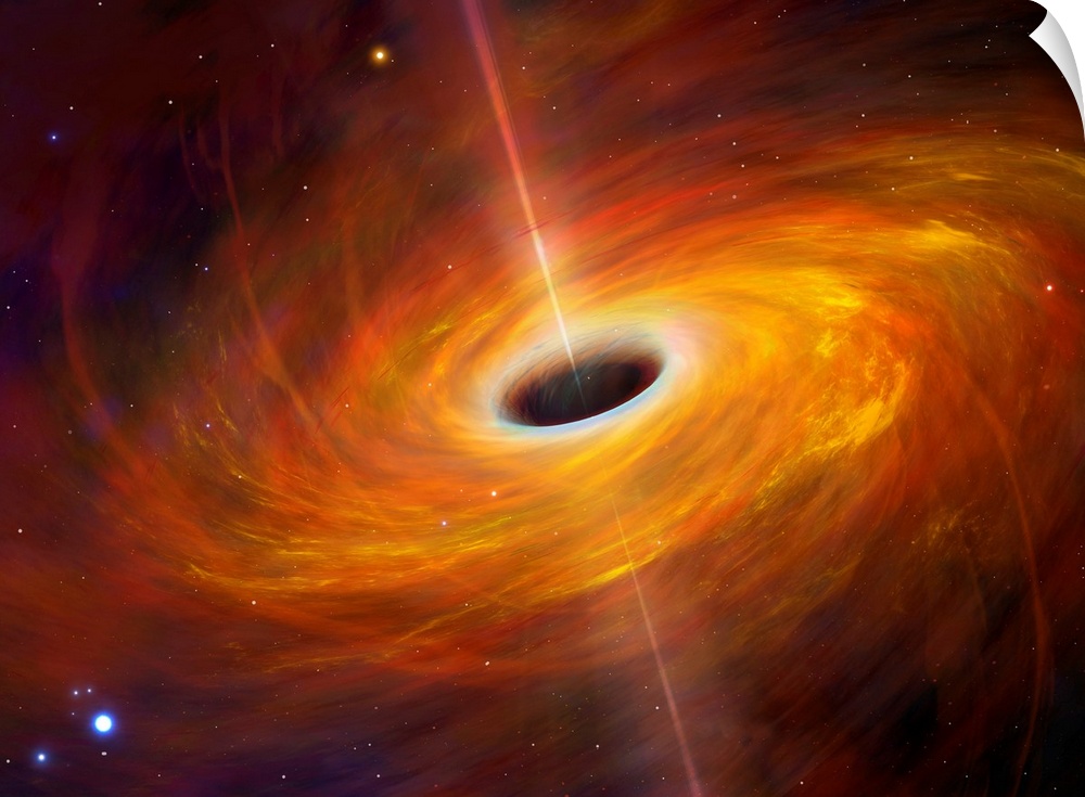 A black hole is an object so compact - usually a collapsed star - that nothing can escape its gravitational pull. Not even...