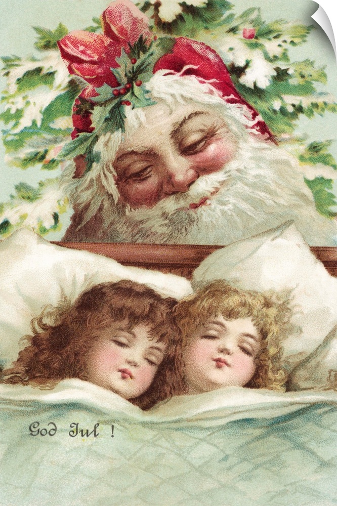 Sweet Dreams Christmas Postcard