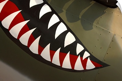 Teeth painted on aircraft