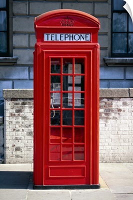 Telephone booth, London, England