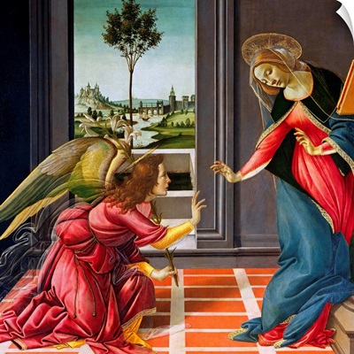 The Annunciation By Botticelli