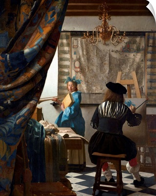 The Art Of Painting By Jan Vermeer