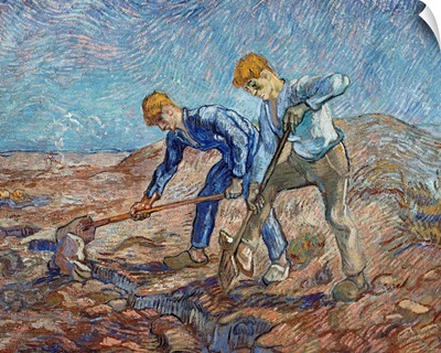 The Diggers By Vincent Van Gogh