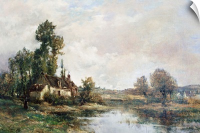 The Farm on the Pond by Maurice Levis