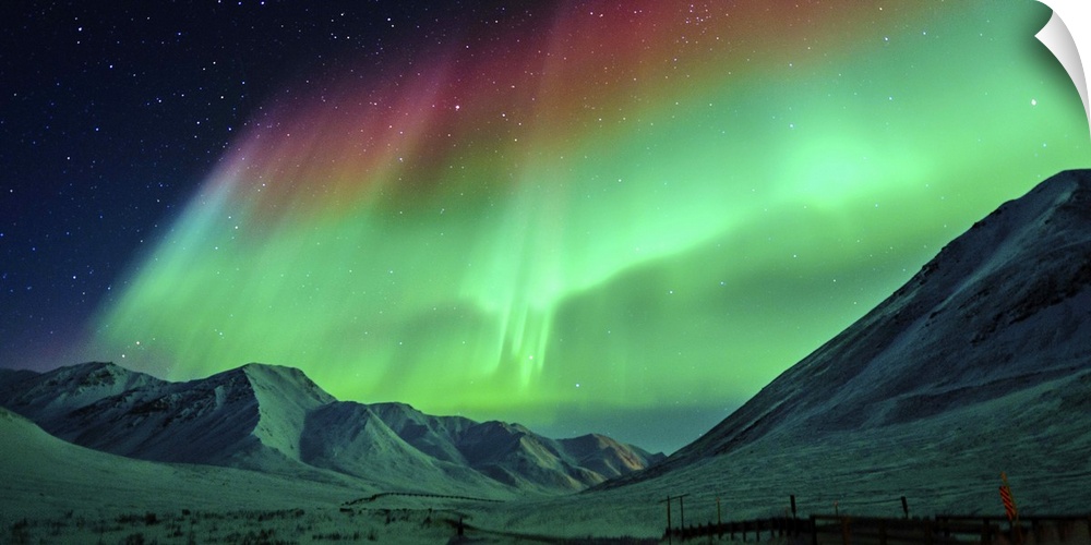 The Great BarrierAfter waiting in -53C temperature at Atigun Pass-Dalton Highway-Alaska, the aurora has finally danced.