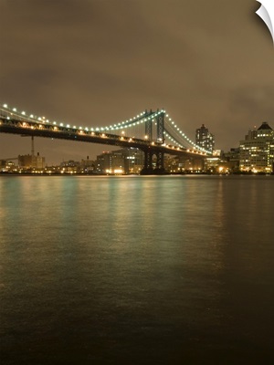 The Manhattan Bridge, New York City, New York State, USA