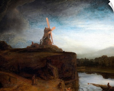 The Mill By Rembrandt Van Rijn