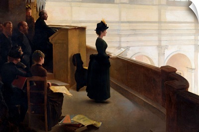 The Organ Rehearsal By Henry Lerolle