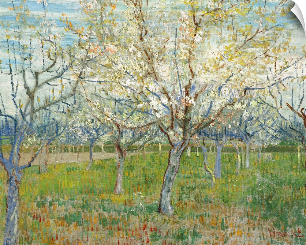 Vincent van Gogh (Dutch, 1853-1890), The Pink Orchard, 1888. Oil on canvas, 80 x 64 cm (31.5 x 25.2 in). Van Gogh Museum, ...