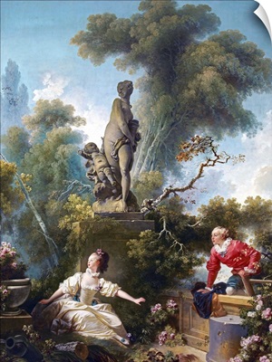 The Progress Of Love, The Rendezvous By Jean-Honore Fragonard