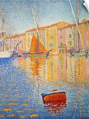 The Red Buoy by Paul Signac