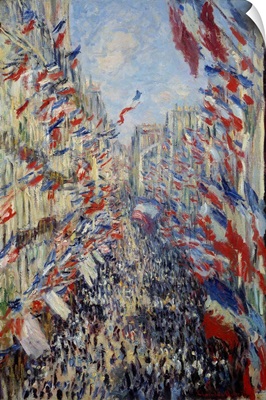 The Rue Montorgueil In Paris, Celebration Of June 30, 1878