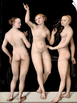 The Three Graces By Lucas Cranach The Elder