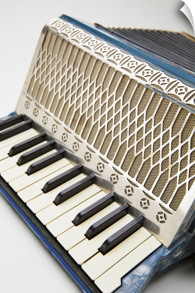 This musical instrument is a circa 1930's German accordion.