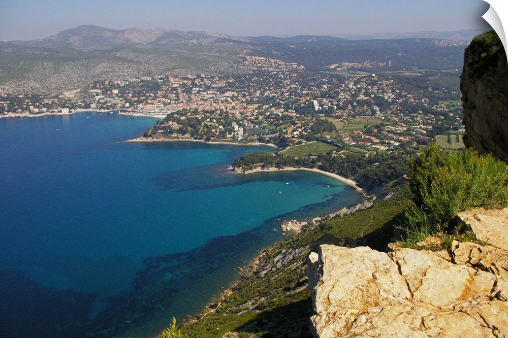 Top View from bay CassisFrance - French Riviera.