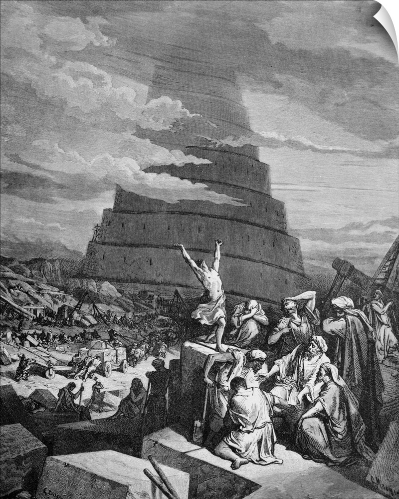 Tower of Babel by Gustave Dore