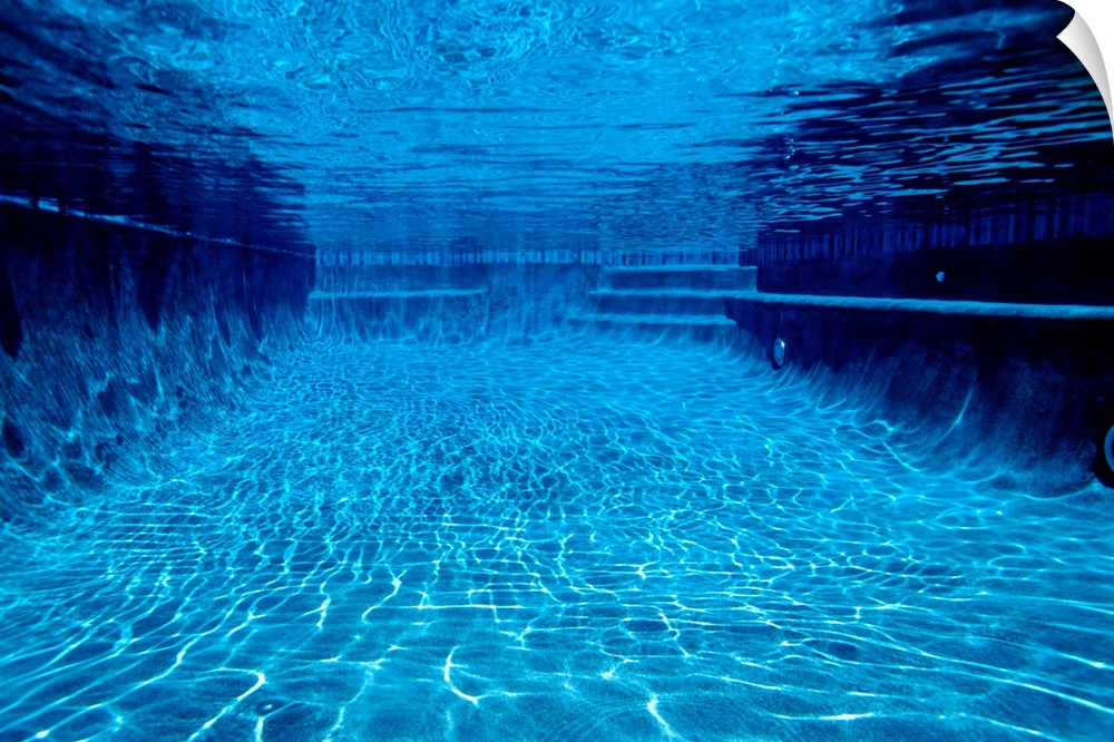Underwater View of a Swimming Pool