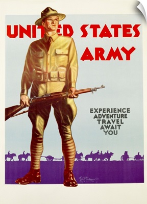 United States Army Poster By Tom Woodburn