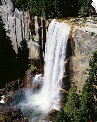 View From The Top Of Vernal Falls
