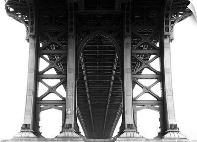 View from underneath Manhattan Bridge