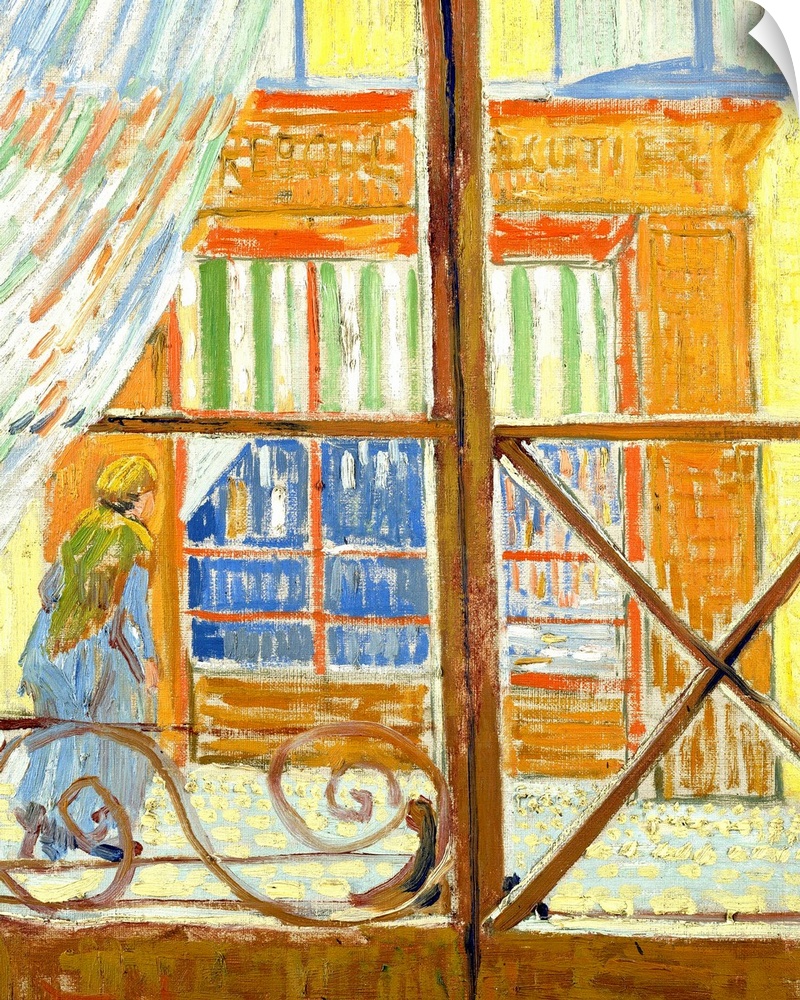Vincent van Gogh, View of a butcher's Shop, 1888, oil on canvas, Van Gogh Museum, Amsterdam.