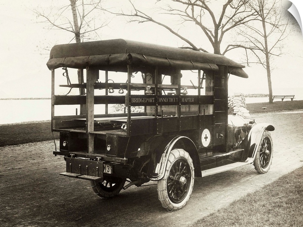 View Of Early Model Ambulance