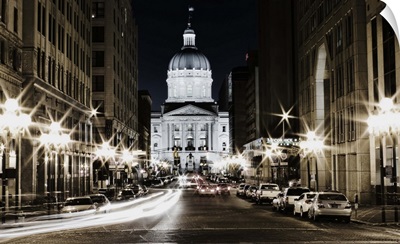 View of Indiana State House