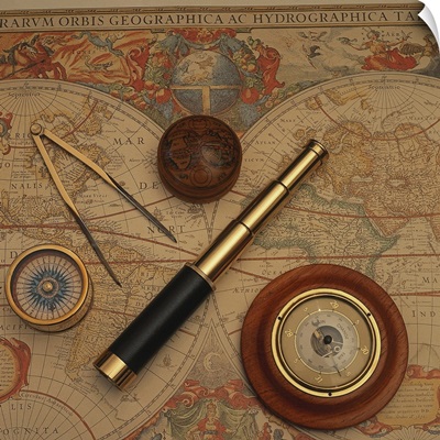 Vintage navigation equipment