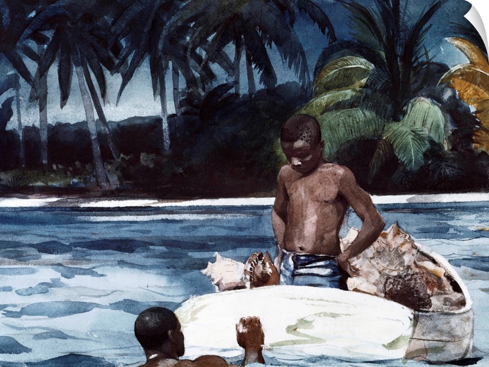 1899 --- West Indian Divers --- Image by .. Francis G. Mayer/Corbis
