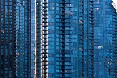 Windows in a Vancouver skyscraper appear to go on forever