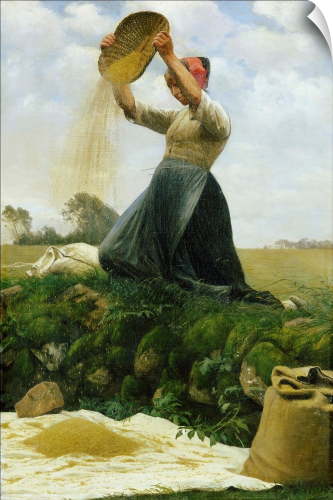 Winnowing the Grain by Hans Brasen
