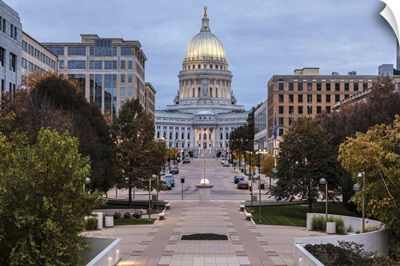 Wisconsin State Capitol Building located in Madison, Wisconsin