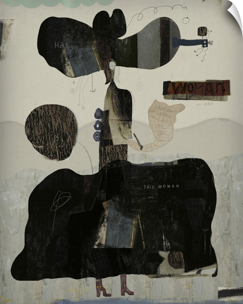 Symbolic image of an abstracted woman.