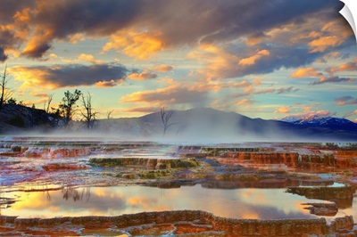 Yellowstone National Park-Mammoth Hot Springs