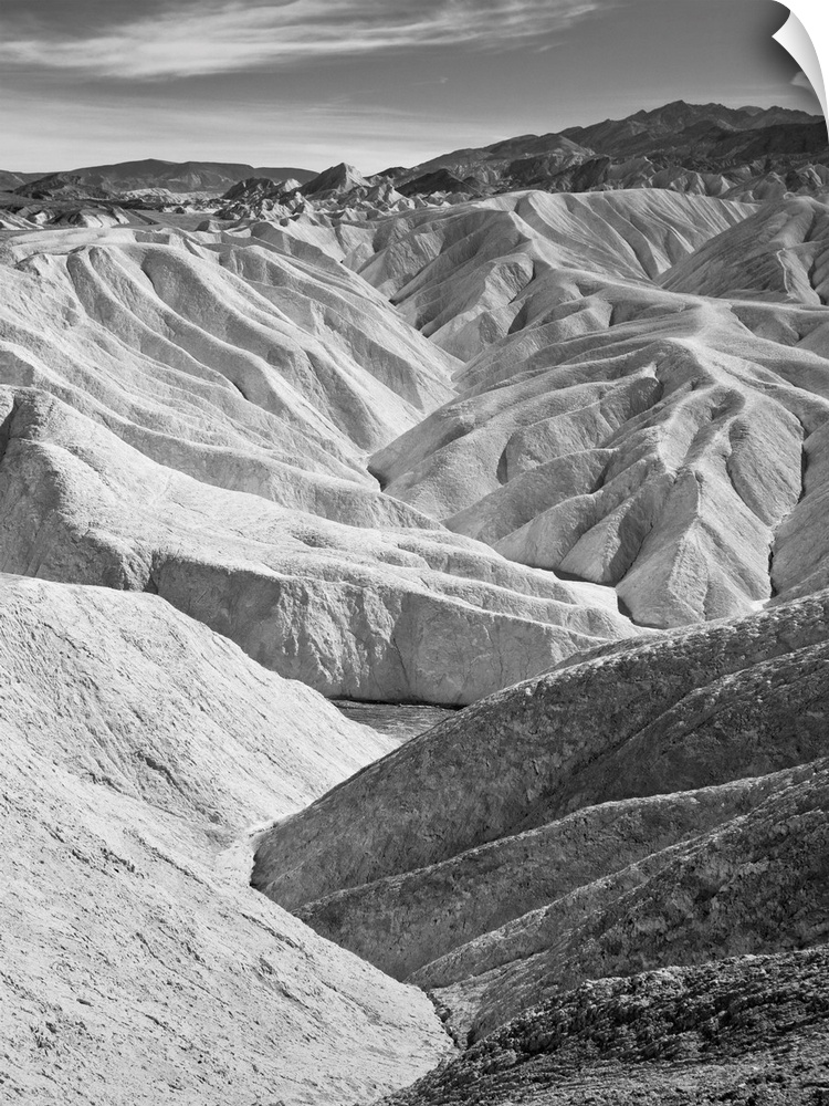 Zabriskie Point is a part of Amargosa Range located in Death Valley National Park in the United States noted for its erosi...