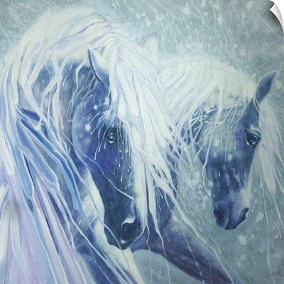 Ice Horses - Square