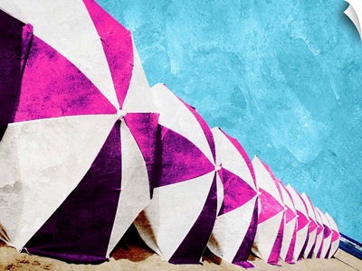 Beach Umbrellas Pink