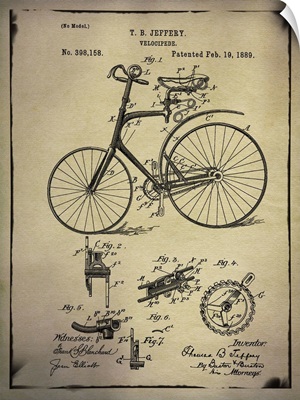 Bicycle Patent II Buff