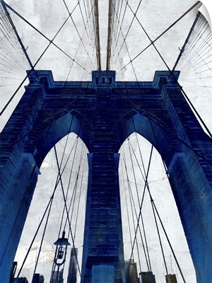 Brooklyn Bridge Blue