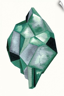 Faceted Gem Emerald