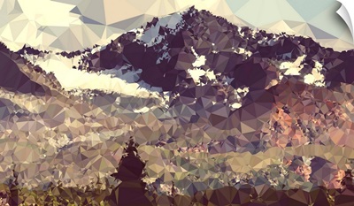 Faceted Mountain Valley