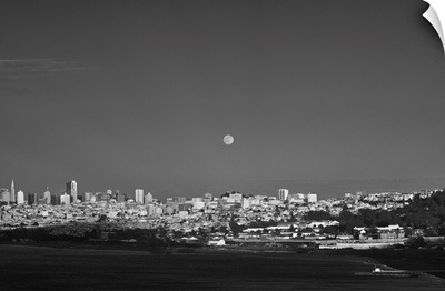 SF moonrise